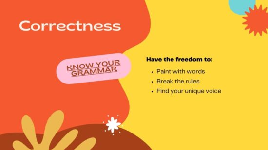 3 Qualities of Great Writing-Correctness