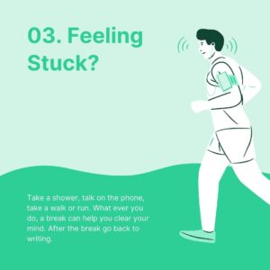 6 Tips on How to Make Writing a Habit- Take a break