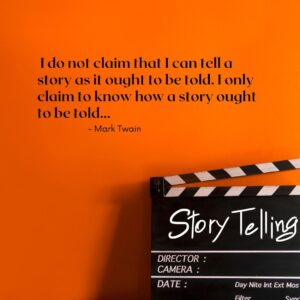 How To Be A Storyteller